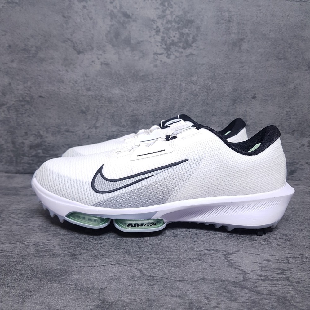 NIKE Infinity Tour BOA 2 Golf Cleats Mens 9 Womens 10.5 WIDE White FN6730-100